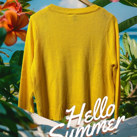 DIVIDED H&M Mustard Yellow Sweater - Picture 8 of 11
